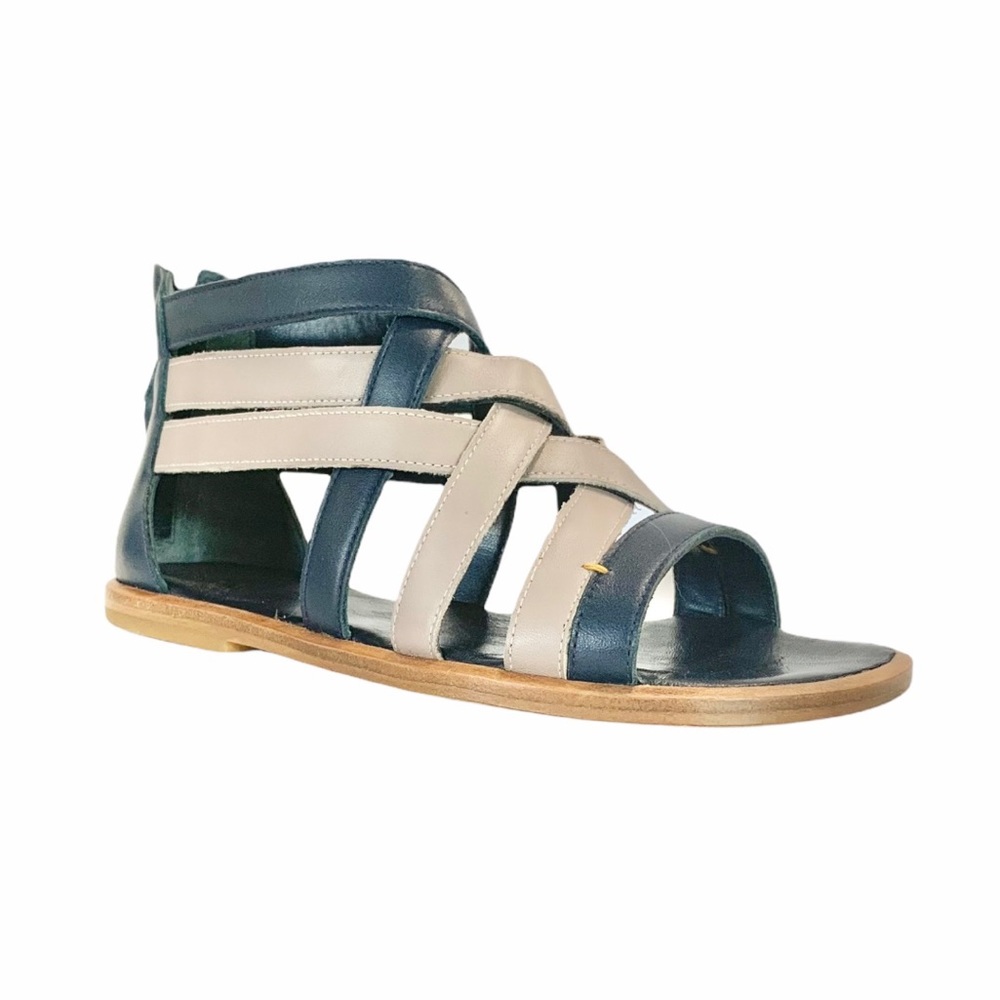 .HENRY CUIR   Sandals NEW
